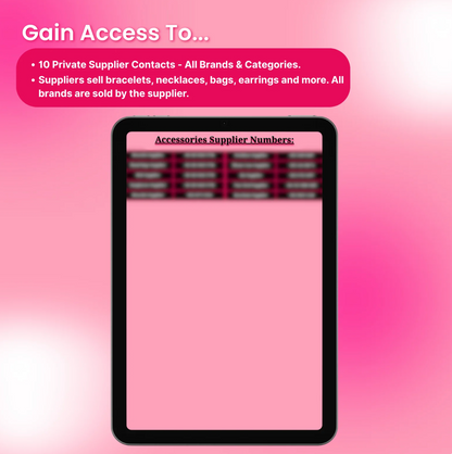 Accessories Suppliers